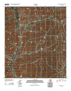 Howards Well 2010 topographic map thumbnail