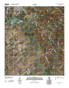 Hearne South 2010 topographic map thumbnail