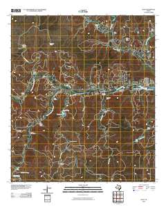 Hunt 2010 topographic map thumbnail