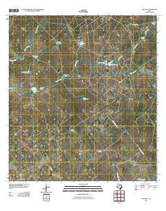 Escobas 2010 topographic map thumbnail