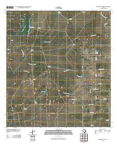 Escondido Lake 2010 topographic map thumbnail