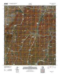 Herds Pass 2010 topographic map thumbnail