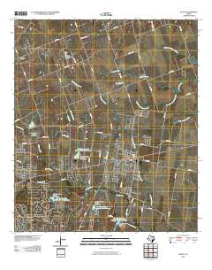 Hutto 2010 topographic map thumbnail