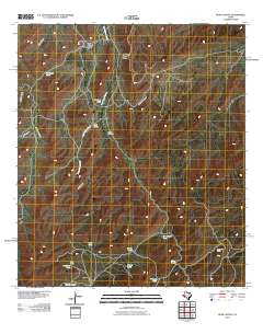 Hess Canyon 2010 topographic map thumbnail