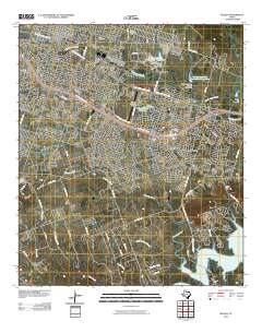 Killeen 2010 topographic map thumbnail
