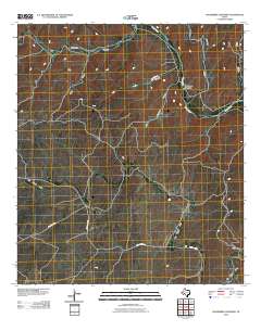 Hackberry Crossing 2010 topographic map thumbnail