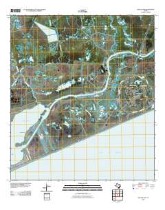 High Island 2010 topographic map thumbnail