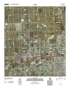 Katy 2010 topographic map thumbnail
