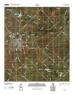 Kenedy 2010 topographic map thumbnail