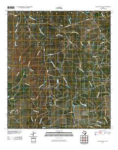 Hallettsville SE 2010 topographic map thumbnail