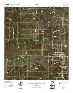 Goliad 2010 topographic map thumbnail