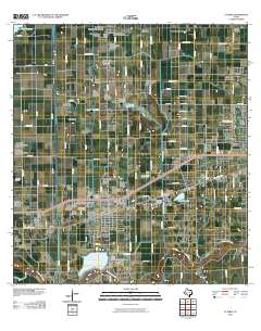 La Feria 2010 topographic map thumbnail