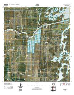 La Leona 2010 topographic map thumbnail