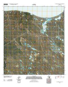 La Parra Ranch NE 2010 topographic map thumbnail
