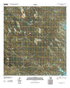 La Parra Ranch SE 2010 topographic map thumbnail