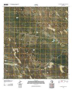 La Parra Ranch SW 2010 topographic map thumbnail