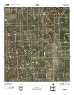 La Pryor SE 2010 topographic map thumbnail