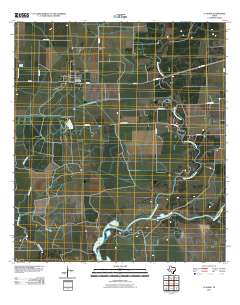 La Ward 2010 topographic map thumbnail