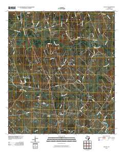 Lincoln 2010 topographic map thumbnail