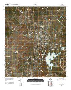 Lake Bastrop 2010 topographic map thumbnail