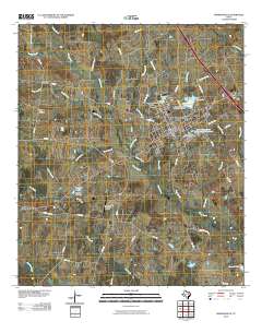 Madisonville 2010 topographic map thumbnail