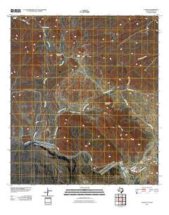 Lajitas 2010 topographic map thumbnail