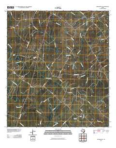 Meyersville 2010 topographic map thumbnail