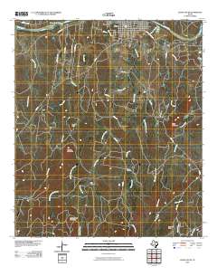 Llano South 2010 topographic map thumbnail