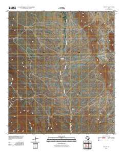 Lobo SW 2010 topographic map thumbnail