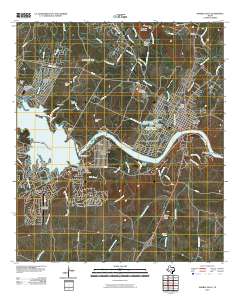 Marble Falls 2010 topographic map thumbnail