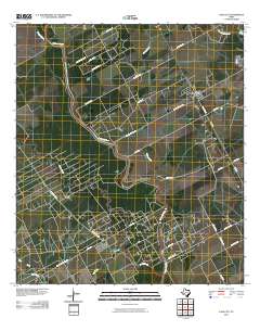 Lane City 2010 topographic map thumbnail