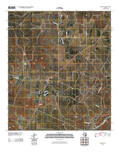 London 2010 topographic map thumbnail
