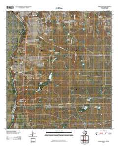 Laredo South 2010 topographic map thumbnail