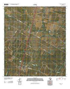 Millett 2010 topographic map thumbnail