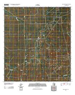 Mills Bennett 2010 topographic map thumbnail