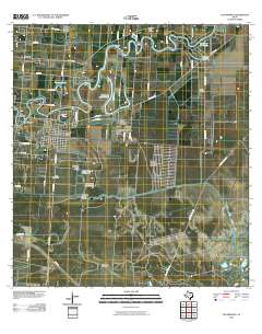 Los Fresnos 2010 topographic map thumbnail