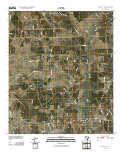 Lovelady North 2010 topographic map thumbnail