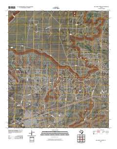 McCamey North 2010 topographic map thumbnail