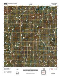 Leesville 2010 topographic map thumbnail