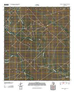 Parrilla Creek NE 2010 topographic map thumbnail