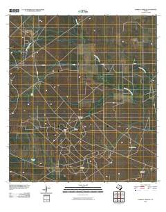 Parrilla Creek SE 2010 topographic map thumbnail