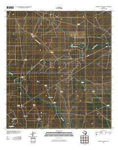Parrilla Creek SW 2010 topographic map thumbnail