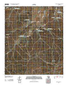 Needle Creek 2010 topographic map thumbnail