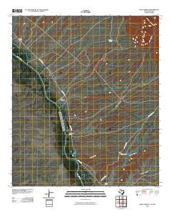 Neely Arroyo 2010 topographic map thumbnail