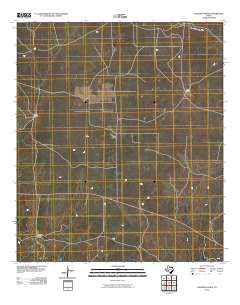 Oglesby Ranch 2010 topographic map thumbnail