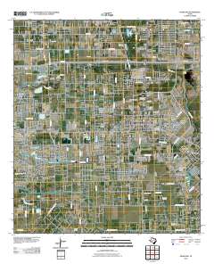Pearland 2010 topographic map thumbnail