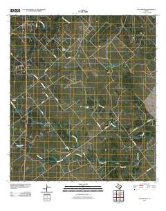 Peck Branch 2010 topographic map thumbnail