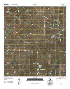 Peggy 2010 topographic map thumbnail