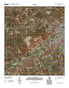 New Braunfels West 2010 topographic map preview