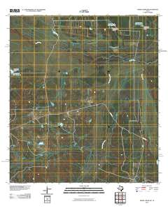 Piedra Creek SW 2010 topographic map thumbnail
